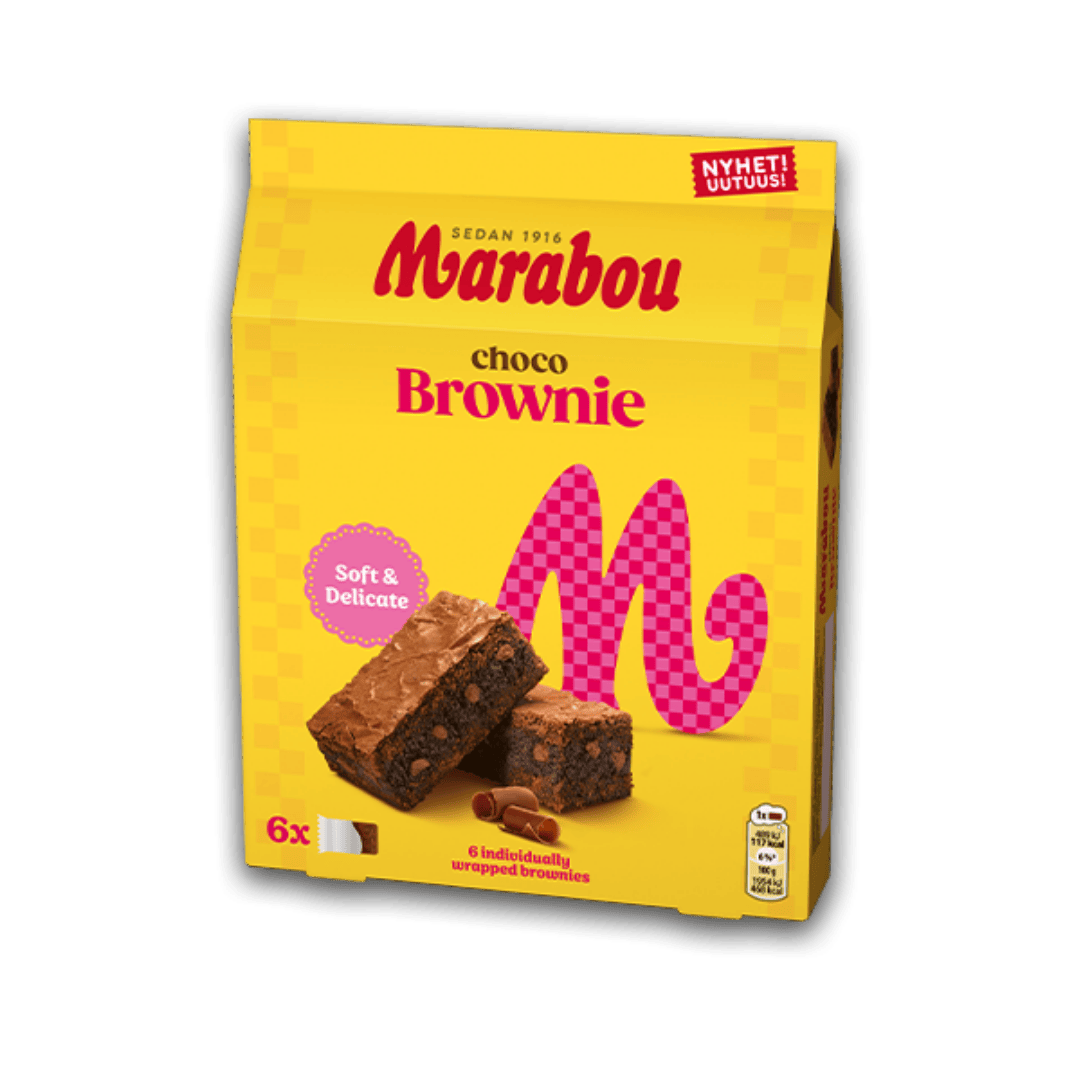 Swedish Marabou Choco Brownie 150 g (5.29 oz)