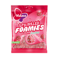 Malaco Sprinkled Foamies Strawberry 110g