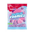 Malaco Sprinkled Foamies Sour Bubblegum 110g